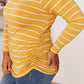 Sailing Stripes Top in Yellow