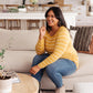 Sailing Stripes Top in Yellow