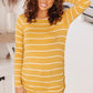 Sailing Stripes Top in Yellow