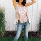 Santa Fe Aztec Tank in Taupe