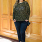 Sass Of It All Animal Print Top