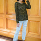 Sass Of It All Animal Print Top
