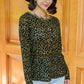 Sass Of It All Animal Print Top