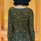 Sass Of It All Animal Print Top