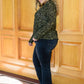 Sass Of It All Animal Print Top