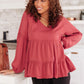 Sassy Swing Tiered Top