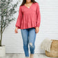 Sassy Swing Tiered Top