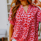 Sassy & Sophisticated Animal Print Blouse