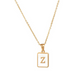 PREORDER: 18K Gold Plated Initial Necklace