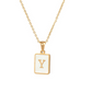 PREORDER: 18K Gold Plated Initial Necklace
