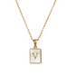PREORDER: 18K Gold Plated Initial Necklace