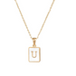 PREORDER: 18K Gold Plated Initial Necklace