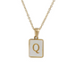 PREORDER: 18K Gold Plated Initial Necklace