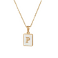 PREORDER: 18K Gold Plated Initial Necklace