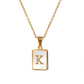 PREORDER: 18K Gold Plated Initial Necklace
