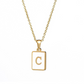 PREORDER: 18K Gold Plated Initial Necklace