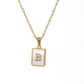 PREORDER: 18K Gold Plated Initial Necklace