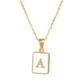 PREORDER: 18K Gold Plated Initial Necklace