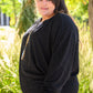 See Myself In You Boat Neck Dolman Sleeve Top