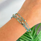 PREORDER: Semi Precious Cross Bracelet Sets in Three Colors