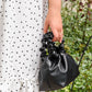 Serena Scrunchie Bag In Black