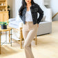 Judy Blue High Rise Tummy Control Flares in Khaki