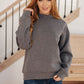 Settle In Mock Neck Sweatshirt