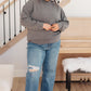 Settle In Mock Neck Sweatshirt