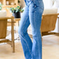 VERVET Sharon Mid Rise Flares