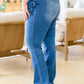 VERVET Sharon Mid Rise Flares