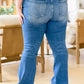 VERVET Sharon Mid Rise Flares