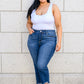 Sharpay Bootcut Stepped Hem Jeans
