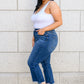 Sharpay Bootcut Stepped Hem Jeans
