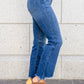 Sharpay Bootcut Stepped Hem Jeans