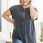 She's Alright Mineral Wash Sleeveless Henley