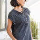 She's Alright Mineral Wash Sleeveless Henley