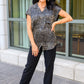 She's Unapologetic Animal Print Button Down