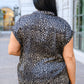 She's Unapologetic Animal Print Button Down