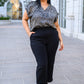 She's Unapologetic Animal Print Button Down
