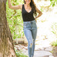 Judy Blue Tummy Control Distressed  Skinny Jeans