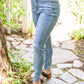 Judy Blue Tummy Control Distressed  Skinny Jeans