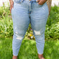 Judy Blue Tummy Control Distressed  Skinny Jeans