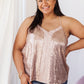 Shine Bright Tank in Champagne