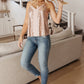Shine Bright Tank in Champagne