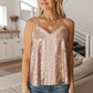 Shine Bright Tank in Champagne