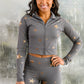 Shine Like A Star Zip Up Workout Jacket