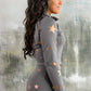 Shine Like A Star Zip Up Workout Jacket