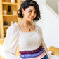 Shirley Smocked Ruffle Blouse