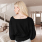 Show Stopper Sweater In Black