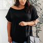 Sightseeing Top in Black